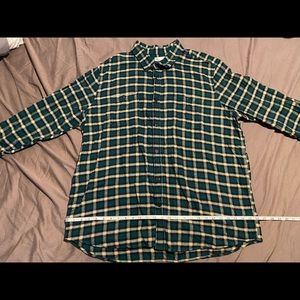 Green plaid flannel 2xl